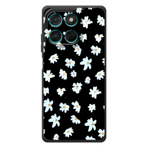 Чехол с ромашками на Motorola MOTO G86 Power – Маленькие ромашки