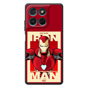 Чехол Супергерой Железный человек на Motorola MOTO G86 Power – Iron man