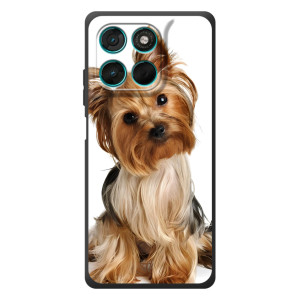 Чехол (ТПУ) Милые собачки для Motorola MOTO G86 Power – Собака Терьер