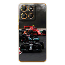 Чехол Формула1 на Motorola MOTO G86 Power – Гонка Ф1