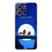 Чехол Король лев на Мото Джи86 Павер (Хакуна Матата)