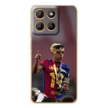 Чехол с футболистом Ламин Ямаль Motorola MOTO G86 Power (Lamine Yamal)