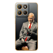 Чехол с картинкой Александр Усик для Motorola MOTO G86 Power – Усик (Хитман)