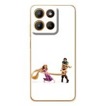 Чехол Рапунцель для Motorola MOTO G86 Power (Рапунцель и Флин)