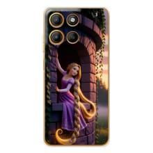 Чехол Рапунцель для Motorola MOTO G86 Power (Рапунцель на башне)