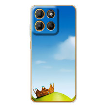 Чехол с мультфильмом Шрек на Motorola MOTO G86 Power – Голова Шрека