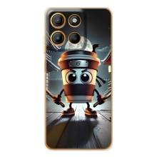 Чохол з мемом Тралалело тралала на Motorola MOTO G86 Power – Капучіно асасіно