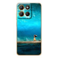 Чехол с мультфильмом Моана Motorola MOTO G86 Power (Моана)