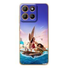 Чехол с мультфильмом Моана Motorola MOTO G86 Power (Моана и Мауи)