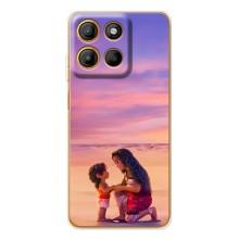 Чехол с мультфильмом Моана Motorola MOTO G86 Power (Моана и Симеа)