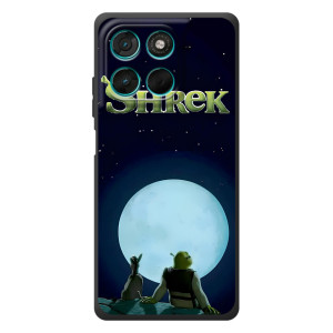 Печатный чехол с принтом Шрек для Motorola MOTO G86 Power – Shrek