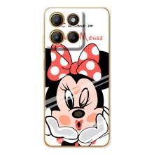 Эксклюзивный чехол для Motorola MOTO G86 Power (AlphaPrint - Мультяшные) (Маус Минни)