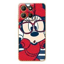 Эксклюзивный чехол для Motorola MOTO G86 Power (AlphaPrint - Мультяшные) (Маус в очках)