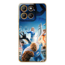 Чехол с принтом Фантастическая четверка для Motorola MOTO G86 Power – Герои Фантастической четверки
