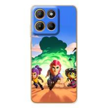 Силиконовый Чехол на Motorola MOTO G86 Power с картинкой Brawl Stars – Бравел Старс