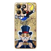 Популярные Чехлы с картинками для Мото Джи86 Павер – Монополия Мен
