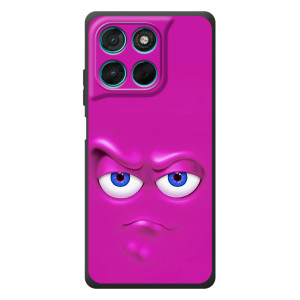 Силиконовые Чехлы (смешные стикеры) для Motorola MOTO G86 Power – Хитрая мордочка