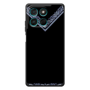Силиконовый Чехол на Motorola MOTO G86 Power – Воротник вышиванки