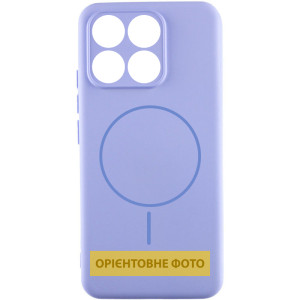 Чехол Silicone Cover Lakshmi Full Camera (AA) with Magnetic Fit для Motorola Moto G86 5G – Сиреневый