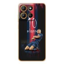 Чехол (TPU) с Футболистом на Motorola MOTO G86 – MBAPPE 10