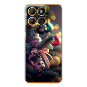 Чехлы на Новый Год Motorola MOTO G86 – Красивая елочка