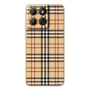 Чехол с Брендами одежды на Мото Г86 – Burberry стиль