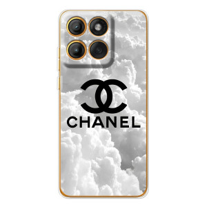 Чехол с Брендами одежды на Мото Г86 – CHANEL