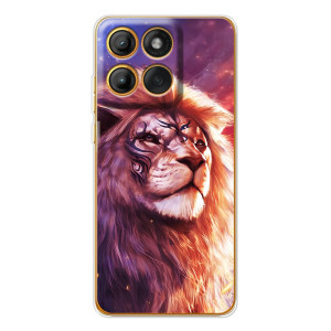 Чохол з картинкою на Motorola MOTO G86 – Кольоровий ЛЕВ