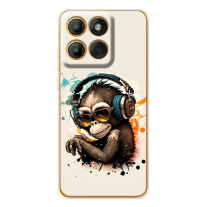 Чохол з Мавпами Motorola MOTO G86 - (AlphaPrint)