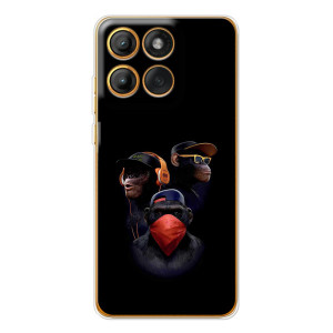 Чохол з Мавпами Motorola MOTO G86 - (AlphaPrint)
