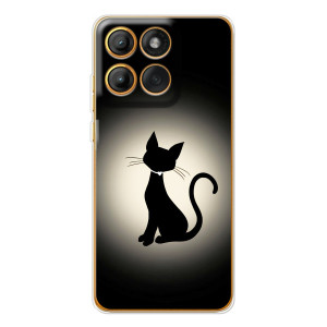 Чохол з принтом для Motorola MOTO G86 (AlphaPrint) Модні коти