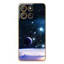 Чехол (ТПУ) с планетами на Motorola MOTO G86