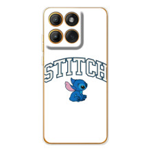 Чехол с принтом Стич на Motorola MOTO G86 – Стич лого
