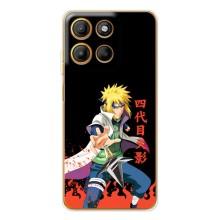 Купить Чехлы на телефон с принтом Anime для Motorola MOTO G86 (Минато)