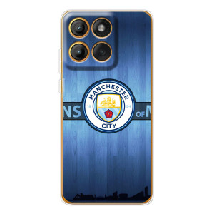 Силиконовые Чехлы принт Футбол на Motorola MOTO G86 – ManCity
