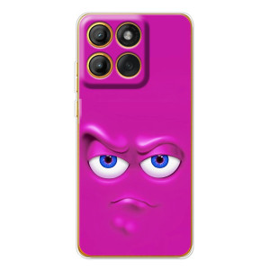 Чохли (ТПУ) (смішні стікери) для Motorola MOTO G86 – Хитра мордочка
