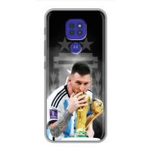 Чохли для Motorola MOTO G9 Play (Leo чемпіон) (AlphaPrint) (Мессі Чемпіон)
