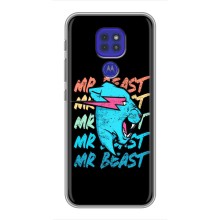 Чехлы Мистер Бист для Мото G9 Плей (logo Mr beast)