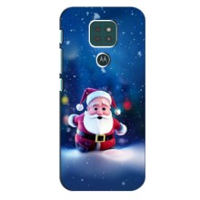 Чехлы на Новый Год Motorola MOTO G9 Play – Маленький Дед Мороз