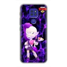 Чехлы Brawl Stars для Motorola MOTO G9 Play (AlphaPrint) – Эмз Бравл Старс