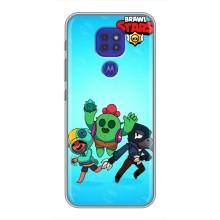 Чехлы Brawl Stars для Motorola MOTO G9 Play (AlphaPrint) – Трио героев