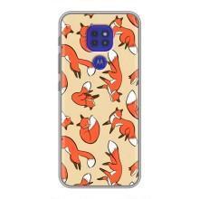 Чохли з картинкою Лисичка для Motorola MOTO G9 Play (VPrint) (Лисички)