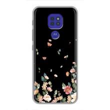 Чохол для Моторола МОТО Г9 Плей - з принтом (Дизайнерські) (AlphaPrint) (Маленькі квіти)