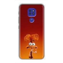 Чехол Головоломка для Motorola MOTO G9 Play - (AlphaPrint) – Тревожность