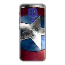 Чохол МАРВЕЛ для Моторола МОТО Г9 Плей (AlphaPrint) – Щит Капітана Америки