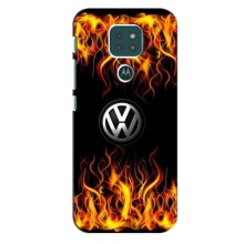 Чехол "Фольксваген" для Motorola Moto G9 Play – Огненный Лого