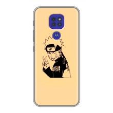 Чехлы с принтом Наруто на Motorola MOTO G9 Play (Наруто Удзумаки)