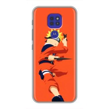 Чехлы с принтом Наруто на Motorola MOTO G9 Play (Силуэт Наруто)