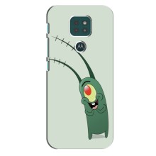 Чехол с картинкой "Одноглазый Планктон" на Motorola Moto G9 Play (Милый Планктон)