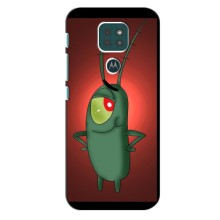 Чехол с картинкой "Одноглазый Планктон" на Motorola Moto G9 Play (Стильный Планктон)